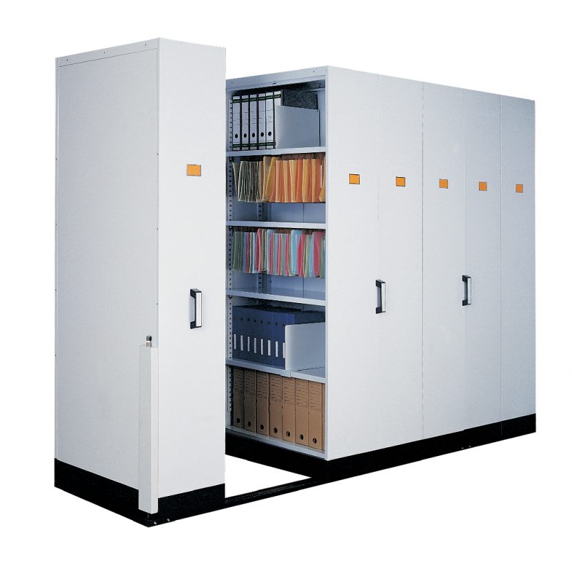 HAND PUSH MOBILE FILING SYSTEM